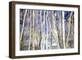 Mystery of Trees II-Sharon Pitts-Framed Giclee Print