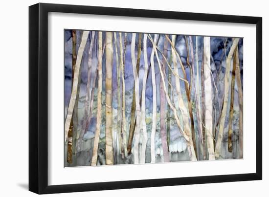 Mystery of Trees II-Sharon Pitts-Framed Giclee Print
