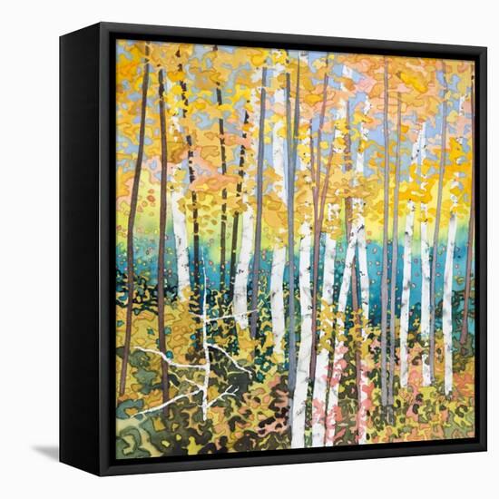 Mystery of Trees V-Sharon Pitts-Framed Stretched Canvas