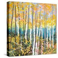 Mystery of Trees V-Sharon Pitts-Stretched Canvas