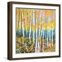 Mystery of Trees V-Sharon Pitts-Framed Giclee Print