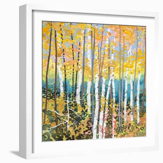 Mystery of Trees V-Sharon Pitts-Framed Giclee Print