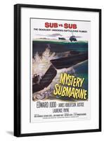 Mystery Submarine 1963-null-Framed Art Print