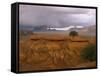 Mystery Valley with Approaching Storm, Arizona, USA-Joanne Wells-Framed Stretched Canvas