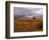 Mystery Valley with Approaching Storm, Arizona, USA-Joanne Wells-Framed Photographic Print