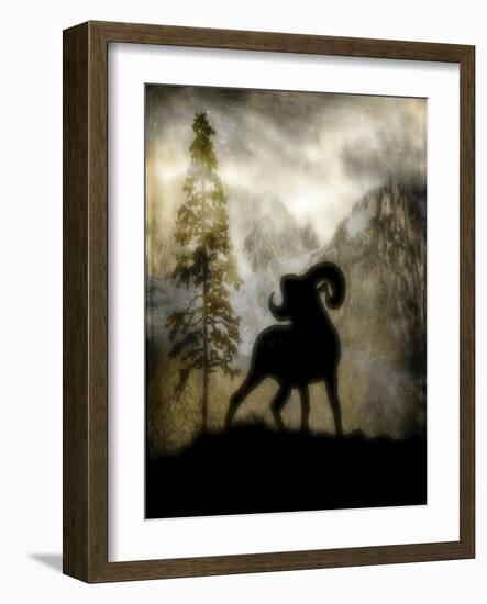 Mystic Big Horn-LightBoxJournal-Framed Giclee Print