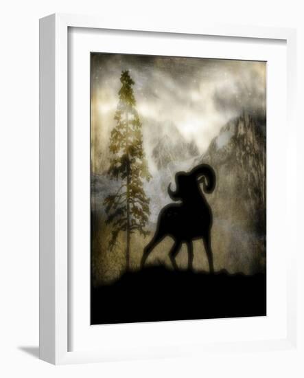 Mystic Big Horn-LightBoxJournal-Framed Giclee Print