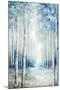 Mystic Blue Forest I-Luna Mavis-Mounted Art Print