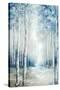 Mystic Blue Forest I-Luna Mavis-Stretched Canvas