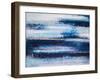 Mystic blue II-Hyunah Kim-Framed Art Print