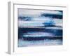 Mystic blue II-Hyunah Kim-Framed Art Print