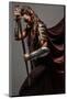 Mystic Elf Woman With Sword-null-Mounted Premium Giclee Print
