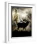 Mystic Elk-LightBoxJournal-Framed Premium Giclee Print