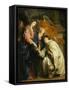 Mystic Engagement of the Beatified Hermann Joseph with the Virgin Mary, 1630-Sir Anthony Van Dyck-Framed Stretched Canvas