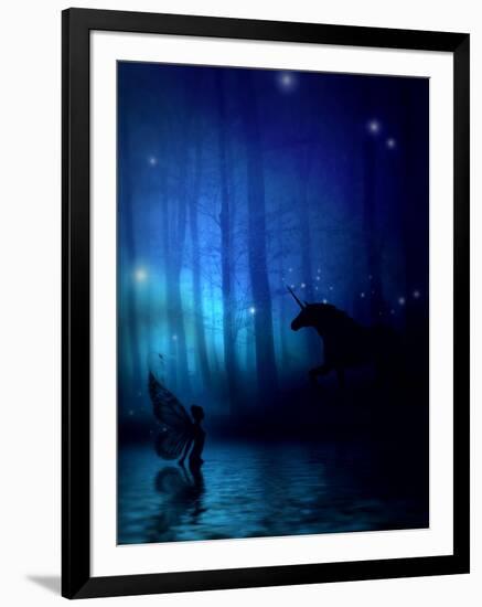 Mystic Forest-Julie Fain-Framed Art Print