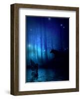 Mystic Forest-Julie Fain-Framed Art Print