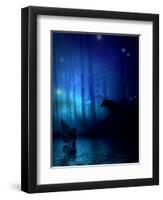 Mystic Forest-Julie Fain-Framed Art Print