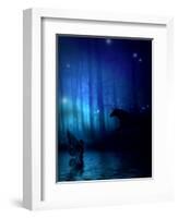 Mystic Forest-Julie Fain-Framed Art Print