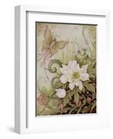 Mystic Garden Study-Linda Ravenscroft-Framed Giclee Print