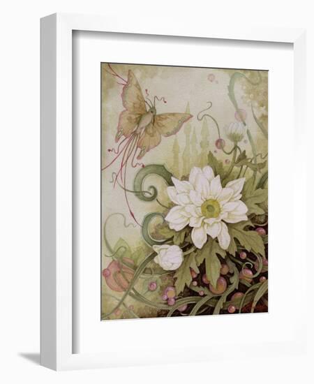 Mystic Garden Study-Linda Ravenscroft-Framed Giclee Print