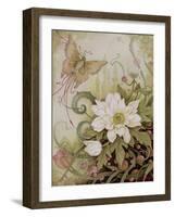 Mystic Garden Study-Linda Ravenscroft-Framed Giclee Print