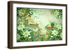 Mystic Garden-Linda Ravenscroft-Framed Giclee Print