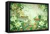 Mystic Garden-Linda Ravenscroft-Framed Stretched Canvas