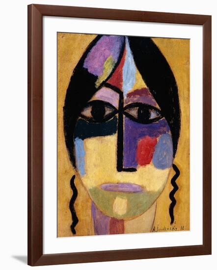 Mystic Head: Ravenwings IV-Alexej Von Jawlensky-Framed Giclee Print