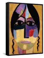 Mystic Head: Ravenwings IV-Alexej Von Jawlensky-Framed Stretched Canvas