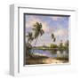 Mystic Lagoon I-Hannah Paulsen-Framed Art Print