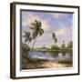 Mystic Lagoon I-Hannah Paulsen-Framed Art Print