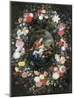 Mystic Marriage of Saint Catherine-Jan Brueghel the Elder-Mounted Giclee Print