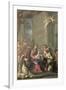 Mystic Marriage of St. Catherine, 1716-Giovanni Gioseffo Da Sole-Framed Giclee Print