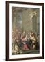 Mystic Marriage of St. Catherine, 1716-Giovanni Gioseffo Da Sole-Framed Giclee Print