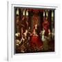 Mystic Marriage of St. Catherine and Other Saints-Hans Memling-Framed Giclee Print