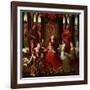 Mystic Marriage of St. Catherine and Other Saints-Hans Memling-Framed Giclee Print