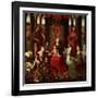 Mystic Marriage of St. Catherine and Other Saints-Hans Memling-Framed Giclee Print
