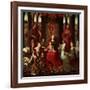 Mystic Marriage of St. Catherine and Other Saints-Hans Memling-Framed Giclee Print