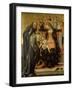 Mystic Marriage of St. Catherine, Detail (Panel)-Lorenzo da Sanseverino-Framed Giclee Print