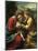 Mystic Marriage of St Catherine of Alexandria-Antonio Allegri Da Correggio-Mounted Giclee Print