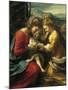 Mystic Marriage of St Catherine of Alexandria-Antonio Allegri Da Correggio-Mounted Giclee Print