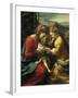 Mystic Marriage of St Catherine of Alexandria-Antonio Allegri Da Correggio-Framed Giclee Print