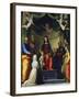 Mystic Marriage of St. Catherine of Siena, in the Presence of Eight Saints-Fra Bartolomeo-Framed Giclee Print