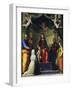 Mystic Marriage of St. Catherine of Siena, in the Presence of Eight Saints-Fra Bartolomeo-Framed Giclee Print