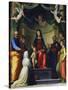 Mystic Marriage of St. Catherine of Siena, in the Presence of Eight Saints-Fra Bartolomeo-Stretched Canvas