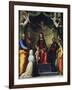 Mystic Marriage of St. Catherine of Siena, in the Presence of Eight Saints-Fra Bartolomeo-Framed Giclee Print