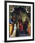 Mystic Marriage of St. Catherine of Siena, in the Presence of Eight Saints-Fra Bartolomeo-Framed Giclee Print