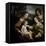 Mystic Marriage of St. Catherine with St. Sebastian-Correggio-Framed Stretched Canvas