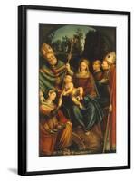 Mystic Marriage of St Catherine-null-Framed Giclee Print