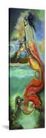 Mystic Mermaid-Sue Clyne-Stretched Canvas